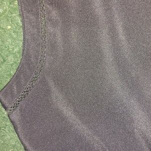 Vintage black lacey top by two twenty.